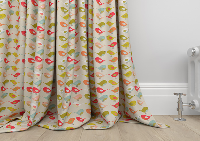 Birds, Multi - Made to Measure Curtains - Image 6